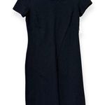 Old Navy  womens size small tall pullover Classic Black V-Neck short sleeve Dress Photo 0