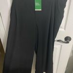 Halara  Wide-Leg Pleated High-Waisted Pants Side Pocket Waffle Work Photo 0