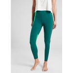 Athleta Elation Asym 7/8 Tight In Powervita Leggings Green Blue Small Athletic Photo 2