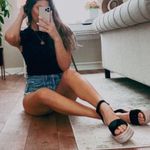 Black Espidrilles Size 6.5 Photo 1