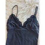 SKIMS  Fits Everybody Lace Triangle Onesie Onyx Size Small Photo 5