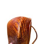 Brahmin Crocodile Embossed Daria Ombre Y2K Baguette Shoulder Bag Photo 9