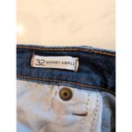 Banana Republic Premium Denim Skinny Ankle Jeans Size 32 Blue Stretch Cotton Photo 3