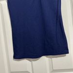 Ann Taylor LOFT Thin Blue T Shirt Top Sz S Small Rhinestone Embellished Photo 1