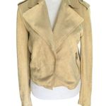 Anthropologie - Crop Moto Micro-Suede Jacket Sz XS Photo 5