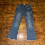 Frye & Co flared raw hem trendy hippy multi button fly jeans Photo 2