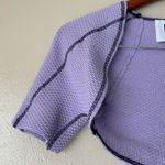 BDG  Purple Waffle Knit Shrug Size Small Photo 2