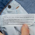 Abercrombie & Fitch  Womens Curve Love High Rise Shorts Size 33‎ 16 Distressed Photo 7