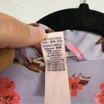 Victoria's Secret Victoria Secret Purple Floral Bell Sleeve Robe Womens S Belted Short Kimono Photo 9