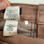 Veronica Beard  High Rise Carson Ankle Flare Brown Jeans Photo 8