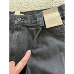 Madewell Trouser The Perfect Wide Leg Jean Seam Edition Black Naylor Wash Sz 30 Photo 11