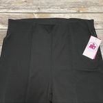 Juicy Couture Liquorice Black Bike Shorts NWT Medium High Rise Elastic Waistband Photo 1