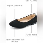 Dream Paris DREAM PAIRS Women’s Slip On Ballerina Flats Black Size 8.5 Photo 3