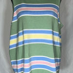 Ralph Lauren Lauren  Pastel Striped Tank Top Sweater Vest Photo 0