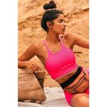 Free People NWOT Movement Happiness Runs Crop Tank Top-Malibu XS/S Photo 1