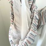 American Eagle Striped Romantic Romper Sz S Photo 7