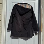 Saphirose Trench Black Windbreaker Jacket | Outdoor Raincoat Coat Small Photo 2