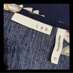 LUQ Navy Floral Tie Photo 4