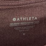 Athleta NWT Delancey Herringbone Tight Pants Leggings Brown Red Size Medium Photo 8