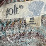 Jolt colorful super soft fuzzy eyelash sweater size medium Photo 4