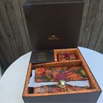 Patricia Nash 🆕 NEW Leather Locri Floral Multicolor Handbag & Wallet Gift Set Photo 5