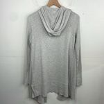 Athleta Light Gray Open Front with Hood Cardigan Sweater size XS Photo 5