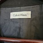 Calvin Klein  Dress Black Button Down Collar Neutral Business Casual Photo 6