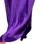 Victoria's Secret Vintage VS Gold Label Purple Embroidered Floral Lace Chemise Nightgown Slip Photo 4