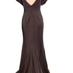Dave and Johnny  Classic Black Gown Size 0 NWT Photo 3