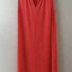 Eileen Fisher  Dress Size Medium Orange Sleeveless Tank Flowy Summer Resort Photo 12