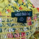 Wild Fable  Women's Yellow Fruit Print Sleeveless Crop Top - Size XXL - NWT Photo 1