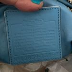 Coach  RARE Heritage Large  Domed
Satchel Denim Signature Leather Bag Photo 5