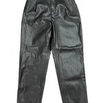 ZARA  Women's Faux Leather Pants in Black, Size M​​ Photo 0