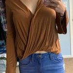 American Eagle AEO Soft & Sexy Long Sleeve Crop Top Photo 1