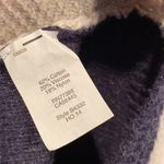 Madewell back zip hi low pullover sweater M grey Photo 3