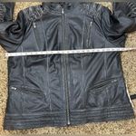 Milwaukee Leather Jacket Women’s 3X Distressed Leather Concealed Carry Pockets Black Size undefined Photo 12