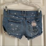 Blue Asphalt Blue Distressed Denim Shorts size 9 Photo 6