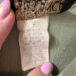 Vintage Casablanca Blouse Green Woven Material Size 14 Photo 6