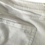 Vineyard Vines White Skinny Jeans Size 4 Raw Edge Hem Denim Preppy Nautical Photo 5