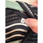 M Missoni Knit Mini Dress Wave Pattern Sleeveless Black Blue White Sz 46 (10) Photo 6