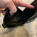 Marc Fisher Marc Fischer Aprille Black Leather Ankle Heeled Boots Size 8.5 Womens Gold Buckl Photo 9