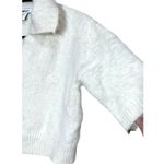 William Rast White Collared Crop Top Size M NWT Photo 3