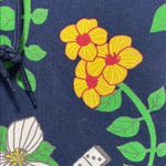 Roberto Lugo Blue Hoodie with Floral Design Photo 4