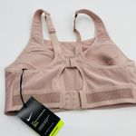 Nike Alpha UltraBreathe High-Support Sport Bra Colorway Stone Mauve/Black Sm NWT Photo 6