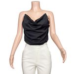 Lovers + Friends Adler Strapless Corset Top, Black, Large Photo 4