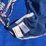 Arizona Jeans  Co Navy Floral Flowy Swim Top Juniors Size Medium. Photo 3