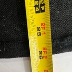 Entro  tie waist sheer v-neck pullover sweater black color dots L casual Photo 7