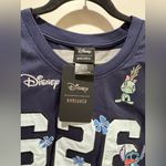 Disney  Lilo & Stitch Floral Cropped Women's Basketball Jersey Photo 3