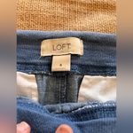 Ann Taylor Denim Mini Skirt drawstring cotton sz 6 casual summer boho festival Photo 1