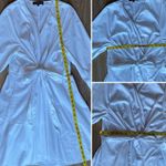 Eloquii White Ruffled Tie Waist Wrap Style Shirt Dress Long Sleeve Bridal 22 Photo 14